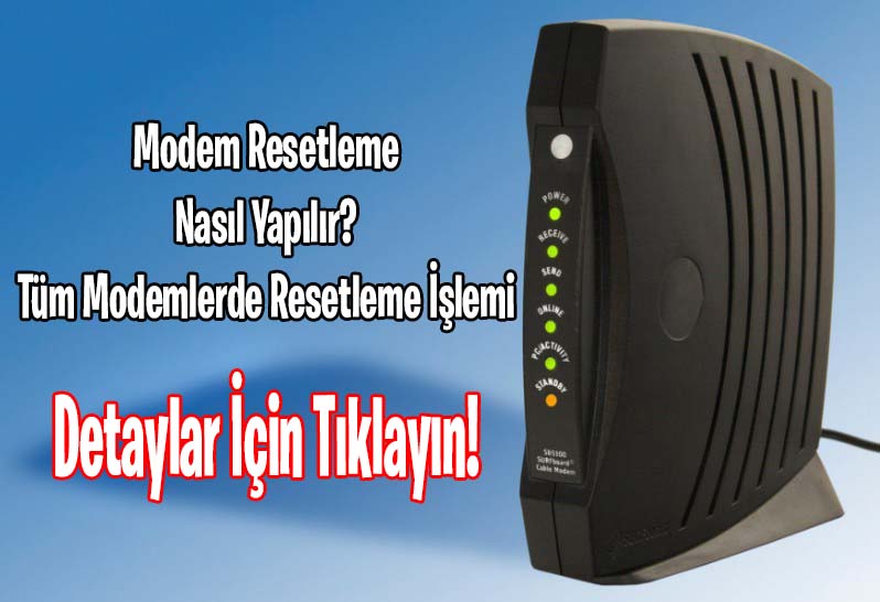 Modem Resetleme
