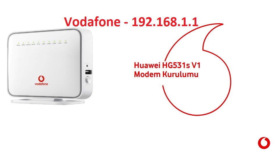 Huawei Vodafone Modem Arayüz Giriş Ve Kurulum