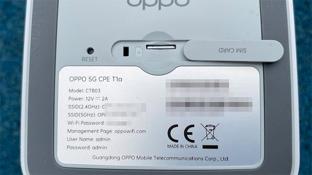 OPPO 5G CPE T1a WiFi Yönlendirici: Tüm Ev İçin 5G Yeterli 5