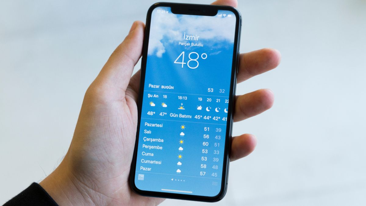 İPhone'da hava durumu uyarıları nasıl etkinleştirilir
