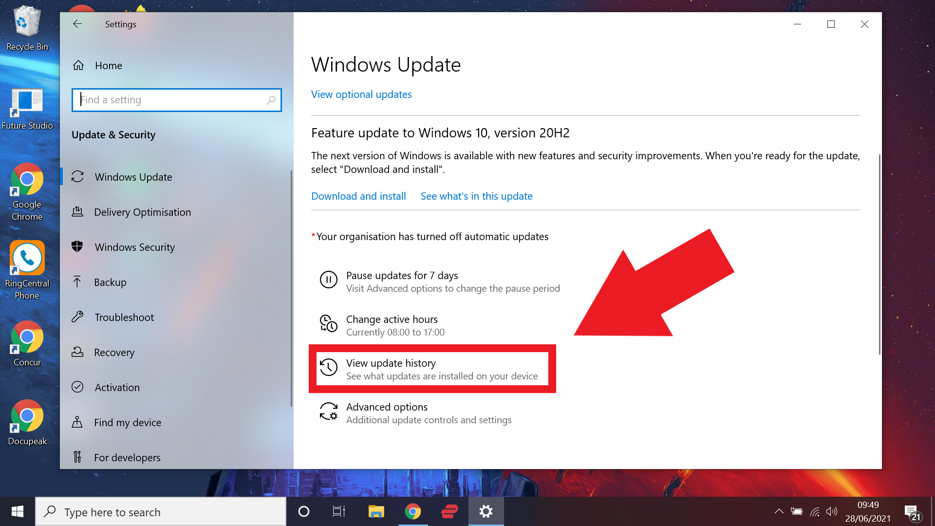 Windows 10 güncellemesi nasıl kaldırılır - güncelleme geçmişini görüntüleyin