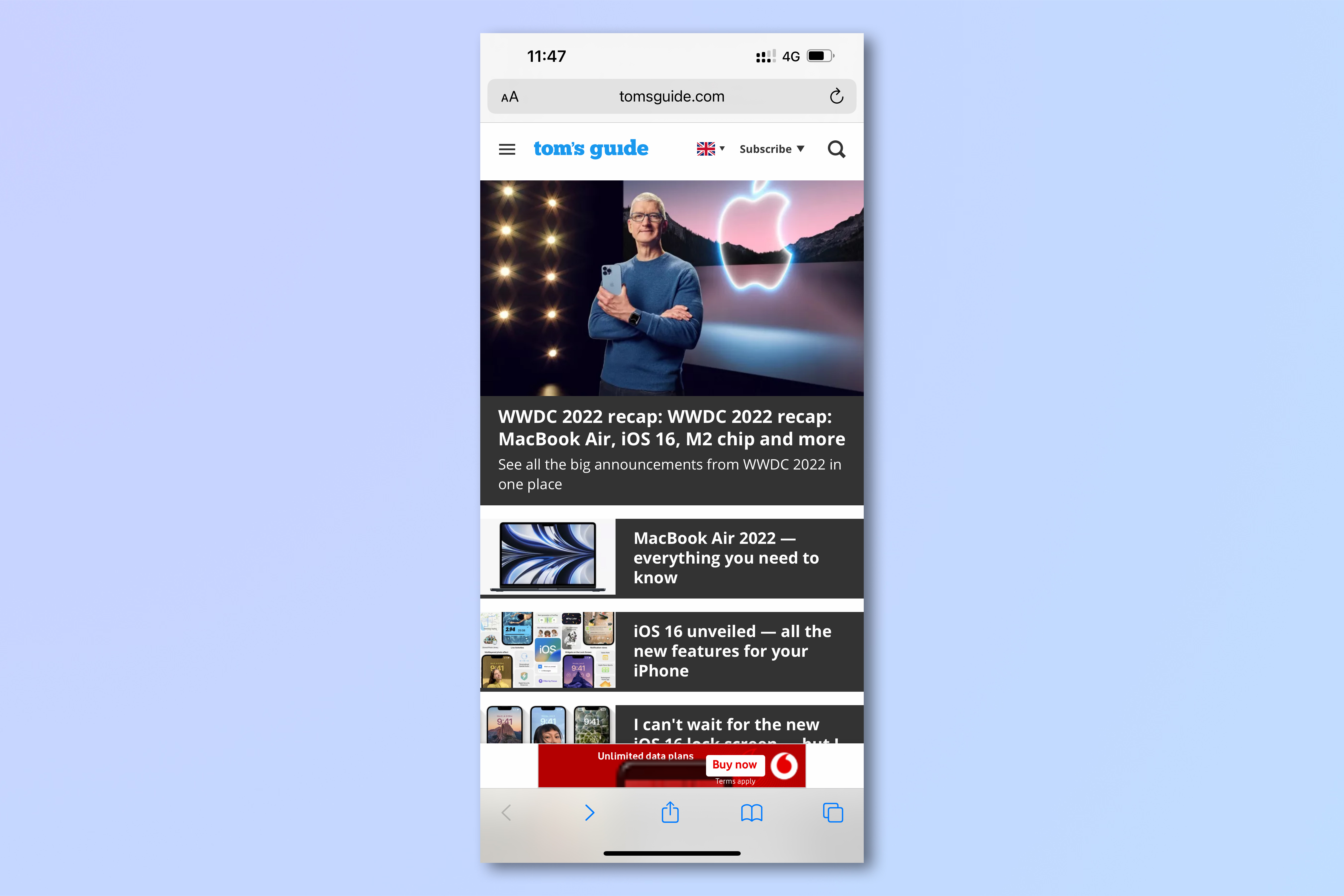 iPhone'da Kılavuzlu Erişim'i kurmak için gereken adımları gösteren bir ekran görüntüsü